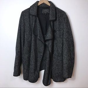 Lucky Brand Double Breasted Jacket in Grey 3X